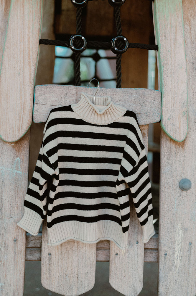 August Stripe Sweater