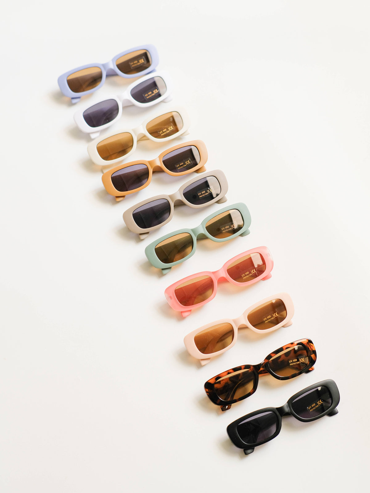 Vintage Rectangle Polarized Sunglasses UV400 Protection Gift Ready Amazon.com: AIEYEZO Modern Thick Rectangle Sunglasses for  main image 2