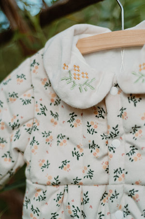 
            
                Load image into Gallery viewer, Jane Baby Winter Romper
            
        